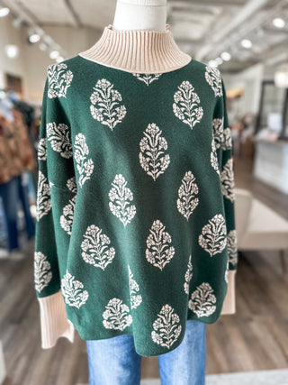 The Softest Season Hunter Green Sweater