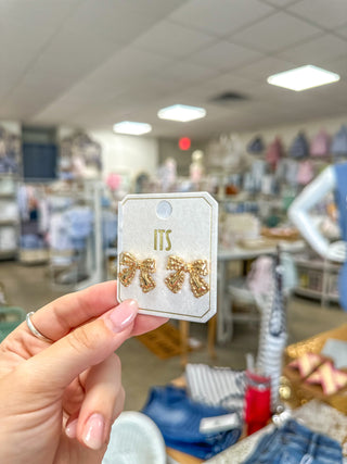 The Darling Bow Stud Earring