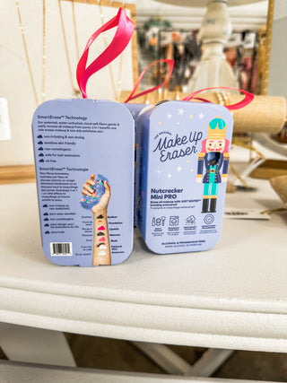 Nutcracker Mini Pro Makeup Eraser Ornament Gift