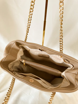 Taupe Blair Tote Bag Caroline Hill
