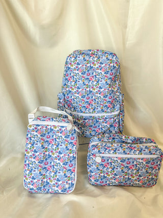 TRVL Bridge Hampton Floral Hanging Toiletry Bag