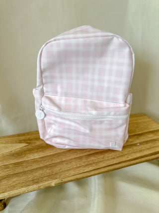 TRVL Pimlico Plaid Pink Mini Backer
