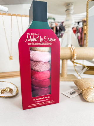 Sip Happens 7-Day Makeup Eraser Gift Set