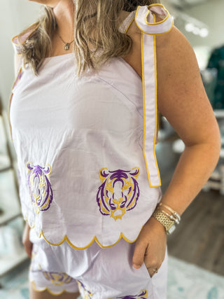 Baton Rouge Bound Shorts SET