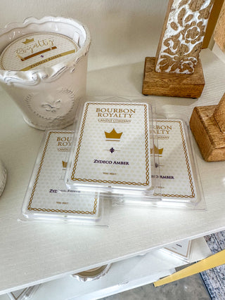 Zydeco Amber Wax Melt- Bourbon Royalty