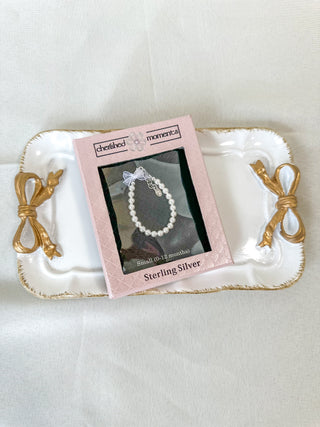 0/12M Baby Sterling Silver Keepsake Pearl Bracelet