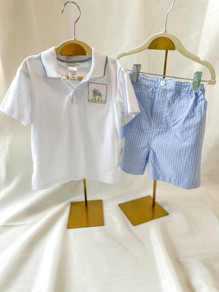 Hoppy Days Shorts Set