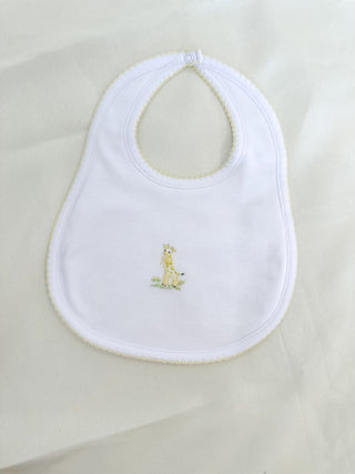 Vintage Giraffe Bib-Yellow-One Size