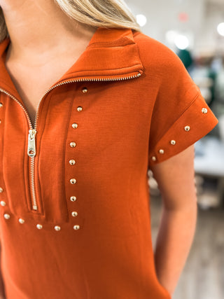 Pumpkin All Set Mini Dress