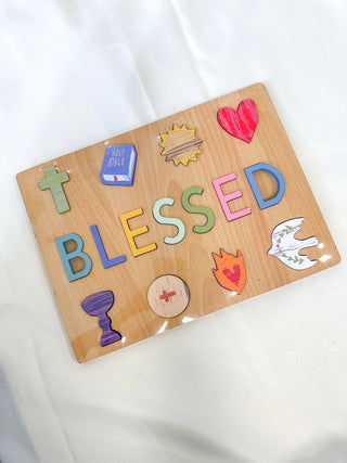 Wooden Sacrament Puzzle