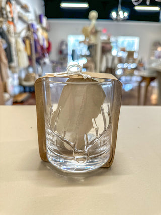 Antlers Whiskey Glass & Stones Gift Set
