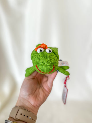 Grasshopper Hand Crochet Rattle