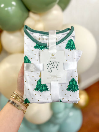 Kid's Noble Fir Long Sleeve Pajamas