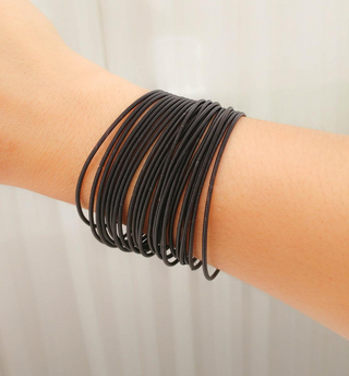 Black Spring Bracelets