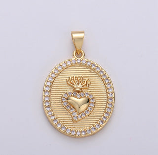 Sincerely Sacred Heart Necklace