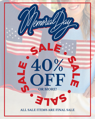 Memorial Day Sale