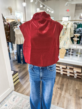 Ruby Romance Balloon Top