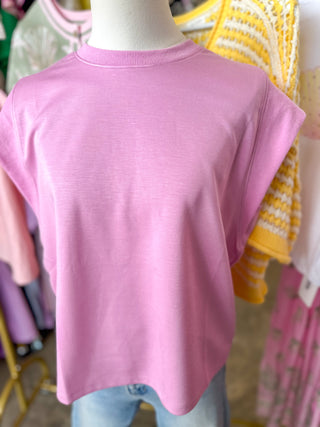 The Light Pink Simple & Styled Top