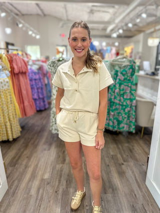 Sand Becca Shorts Set