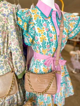 Latte EC Joan Crossbody | Caroline Hill