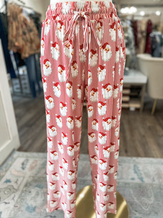 Red Annie Vintage Santa Long Sleeve/Pajama Pants Set