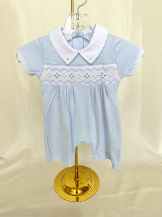 Ethan Smocked Short Playsuit