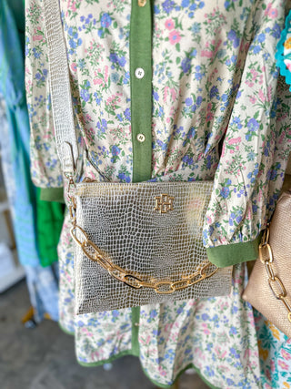 Gold EC Ariana Crossbody | Caroline Hill