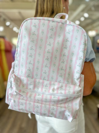 TRVL Ribbon Floral Pink Backpacker