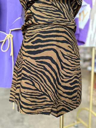Gameday Tiger Stripe Skort