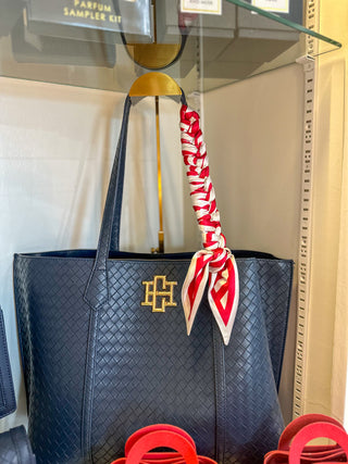 Red & White Scarf Styling Gift Set