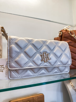 Pearl Brynleigh Diamond Quilted Clutch/Crossbody
