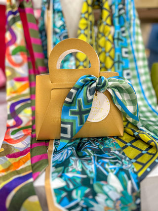 Lisbon Square Scarf Styling Gift Set
