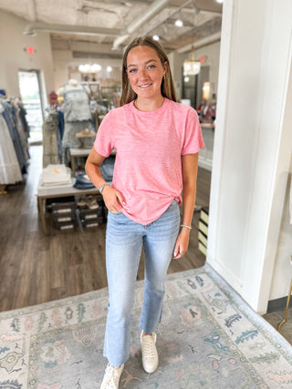 Pink Luxe Comfort Knot Top