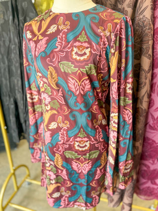 Groovy Fall Moment Mini Dress