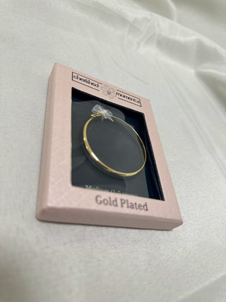 1 - 5 Years 14K Gold - Plated Classic Bangle - Everyday EDEN Boutique & Gifts