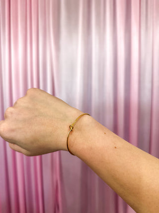 Golden Knot Cuff