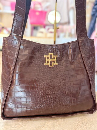 Chocolate EC Maggie Bag | Caroline Hill
