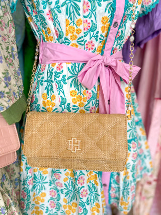 Natural DQ Brynleigh Clutch Crossbody | Caroline Hill