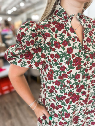 Marigold Manor Midi Dress