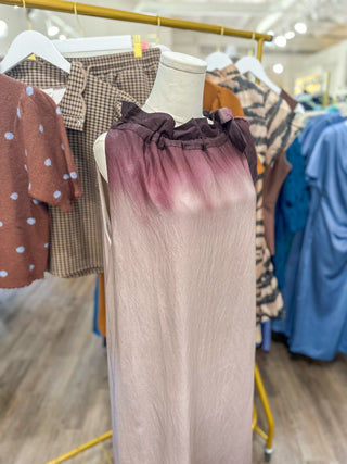 All Tied Up Ombre Maxi Dress