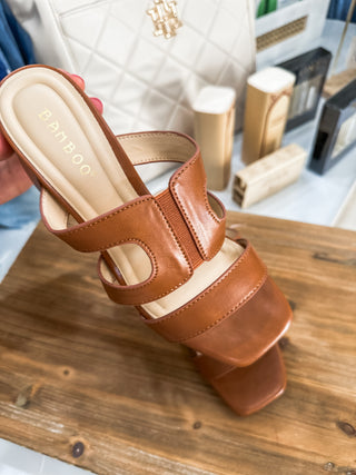 Chestnut Caption 04 Slip On Heel