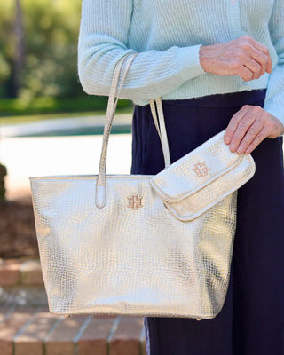 Gold EC Sheffield Tote | Caroline Hill