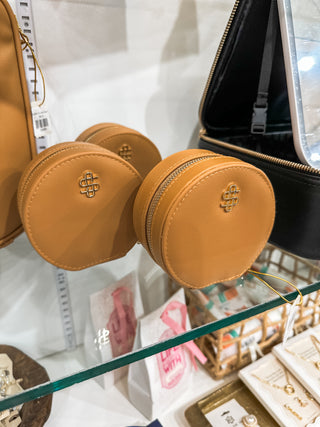 Coco Weekend Getaway Leather Jewelry Case