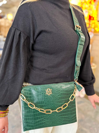 Hunter Green Ariana Wild & Chic Crossbody