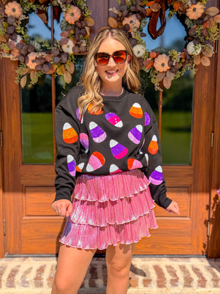 Candy Corn Queen Sweatshirt