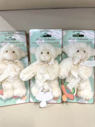 Little Lamb Paci Holder