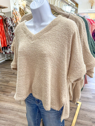 Seashell V-Neck On Cozy Days Wear Me Top