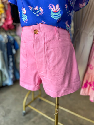 Pink Party Pocket Shorts