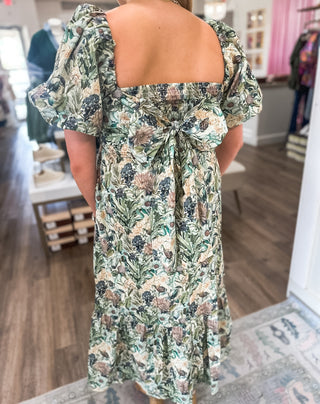 The Petal & Vine Midi Dress