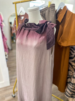 All Tied Up Ombre Maxi Dress